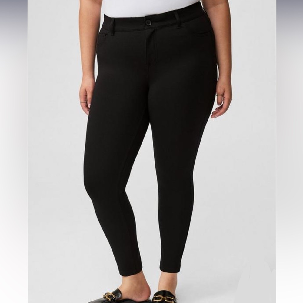 Torrid Bombshell Skinny Studio Luxe Ponte High-Rise Pant (XSHORT)